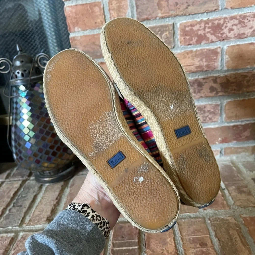 Keds Striped Espadrille Sneakers